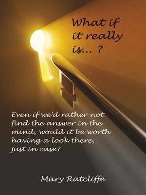 cover image of What If It Really Is...?